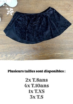 Jupette de société Noir 